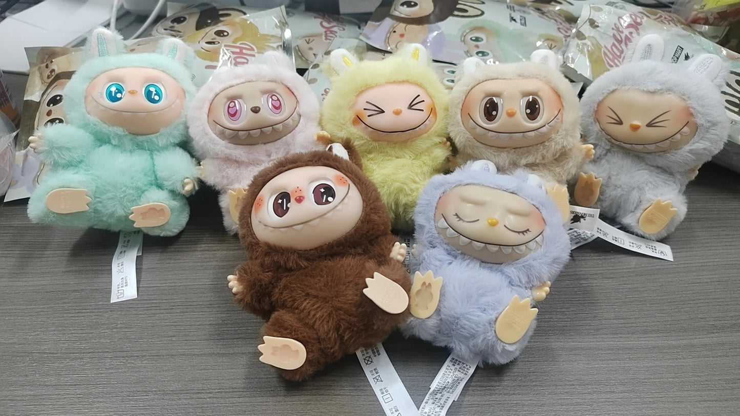 Hot Sale Anime Figure Labub Vinyl Pendant Doll Model Toy Cute Monster Replica Keychain Toys Birthday Gifts