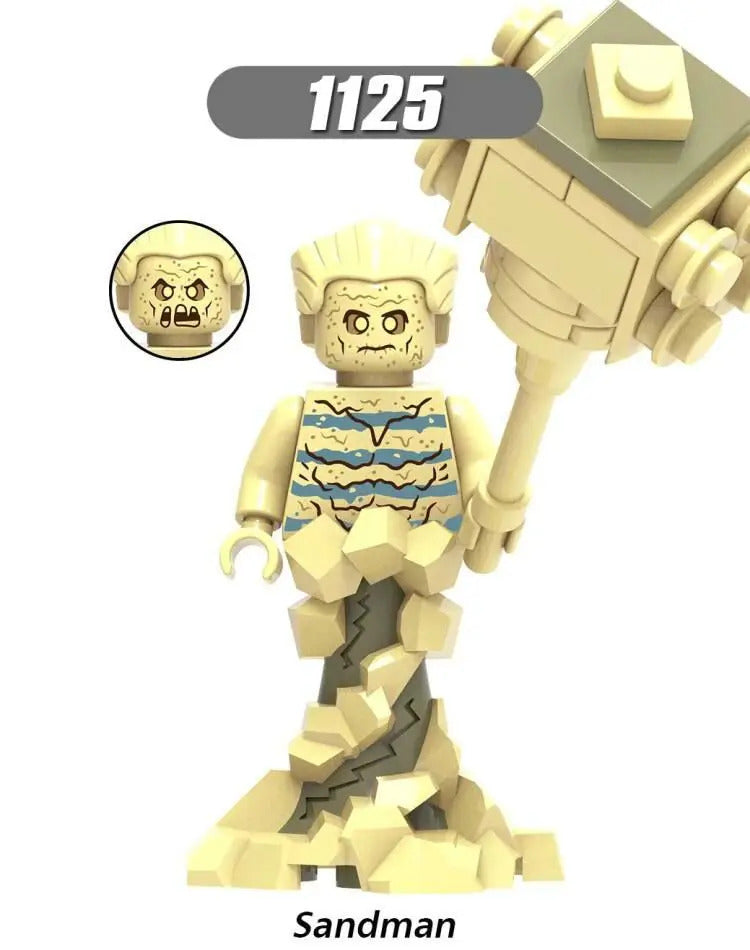 Hot-Selling 4cm Children Anime Figure Hero Building Blocks Kid Gift Assembling Toy Model Mini Movies Characters Figurine Bricks