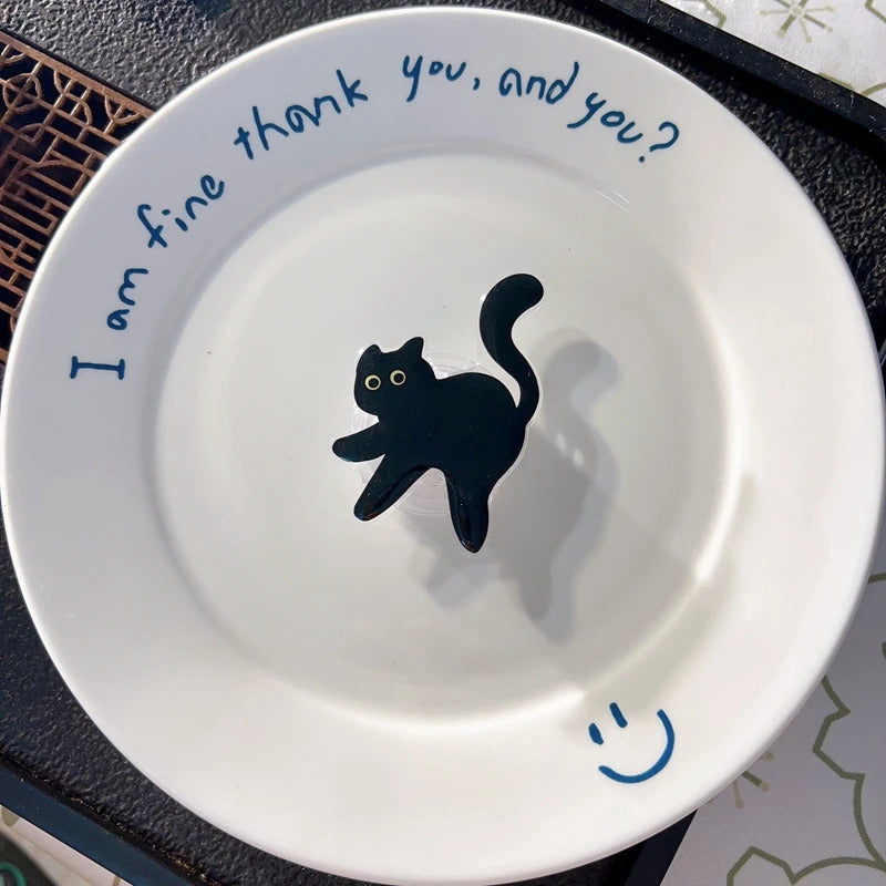 Trouvaille Phone Grip Toks Cellphone Stand Holder Mobile  Bracket Cute Korea Cartoon Finger Ring Holder Griptok