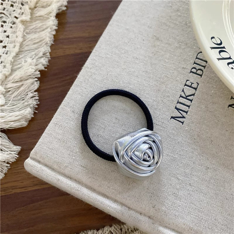 Vacation Organza Flower Hair Clip Travel Outing Hair Accessories Atmosphere Clip Duckbill Clip Hairpin Side Clip Hair Ornament