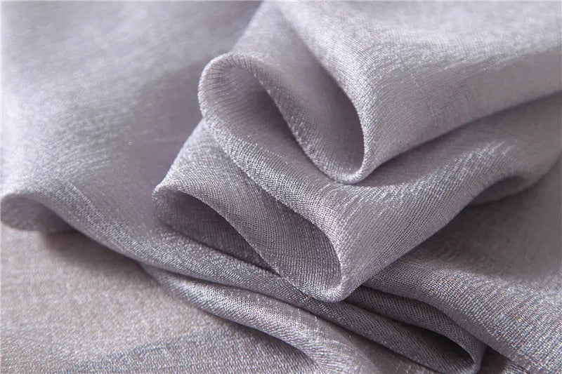 2023 Luxury Brand Women Fashion Scarf Plain Solid Silk Linen Shawls Scarves Summer Lady Bandanas Pashmina Foulard Hijab 180*90Cm