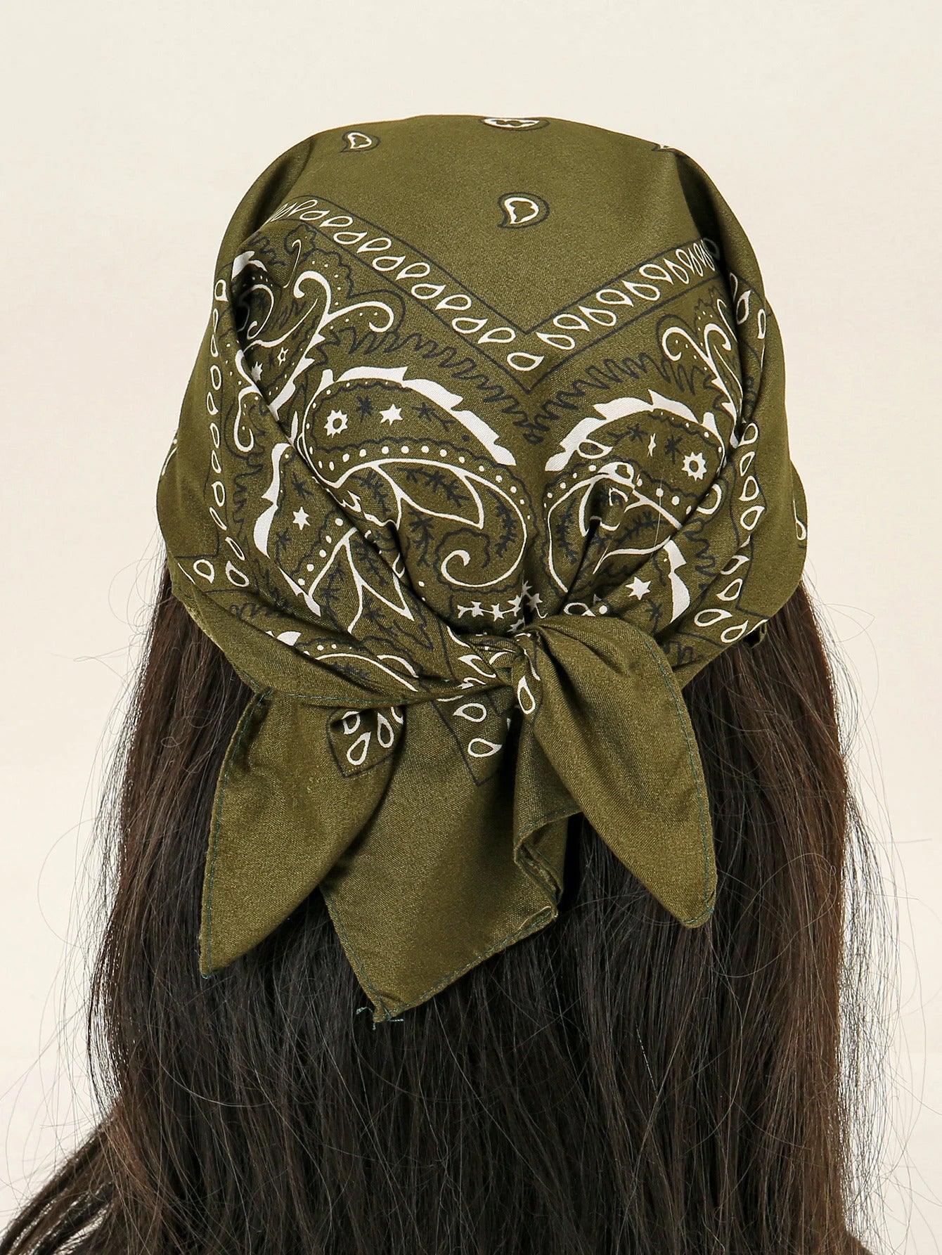 54cm*54cm Fashion Cotton Hip Hop Head Scarf Paisley Square Scarves Headwear Bandanna Hair Band Neck Wrist Wrap Band Accessories