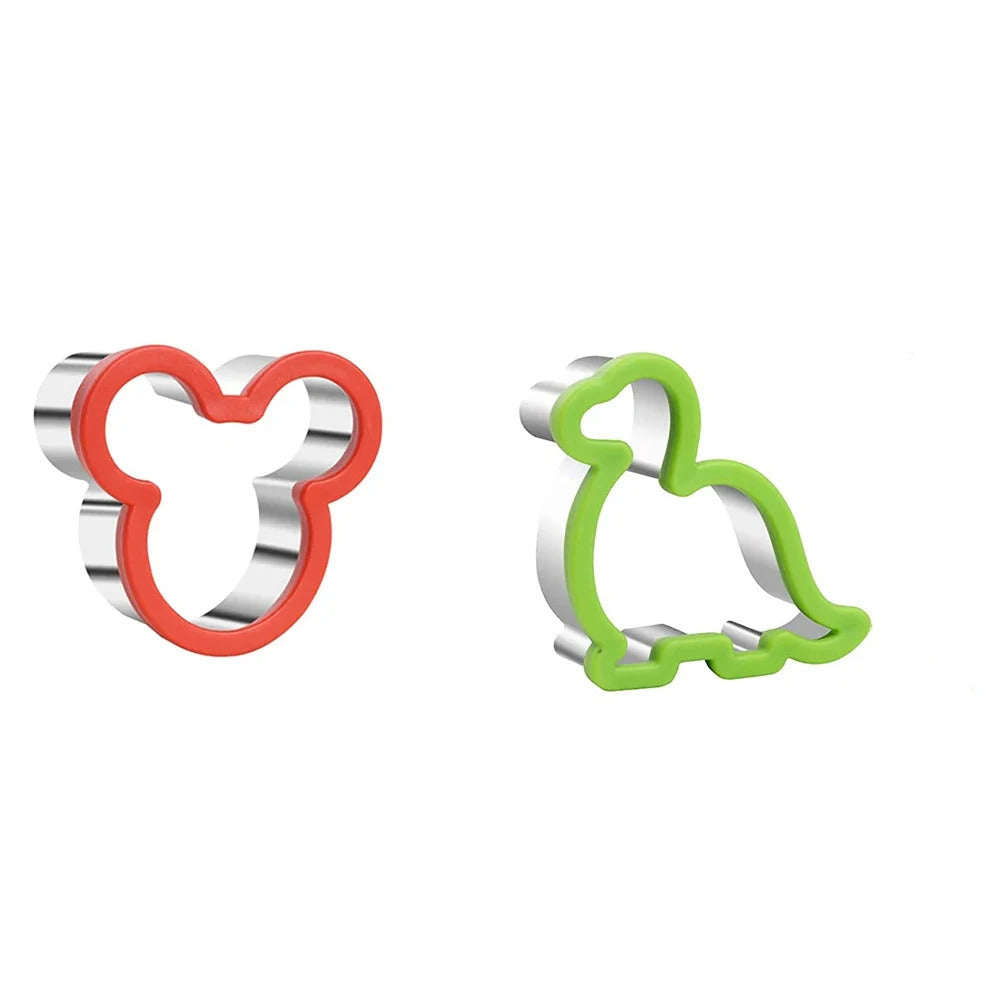 Sandwich Cutters DIY Cookie Shapes Embosser Food Molds Makers Girls For Children Kids Bread Toast Lunch Bento Box Kitchen Tools