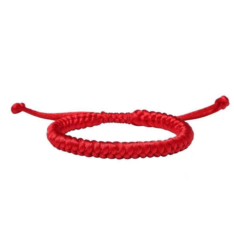 Bracelet Diamond Knot Red Rope Lovers Diamond Knot Red Rope Gift Couple Red Bracelet Spring Red Rope