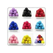 Newest  20mm 100pcs/bag Resin Rhinestone Glow In Dark Beads For Fashion Chunky Jewelry/Necklace