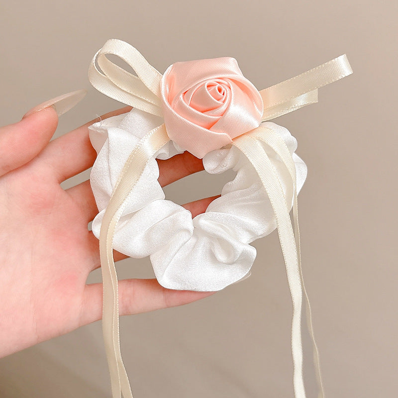 Holiday Organza Flower Barrettes Travel Travel Hair Accessories Atmosphere Clip Duckbill Clip Hairpin Side Clip Headdress