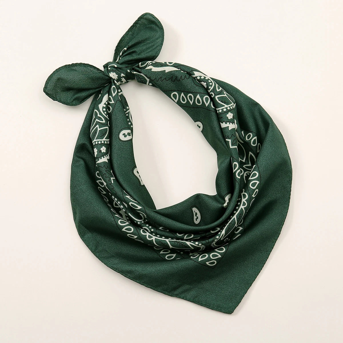 54cm*54cm Fashion Cotton Hip Hop Head Scarf Paisley Square Scarves Headwear Bandanna Hair Band Neck Wrist Wrap Band Accessories