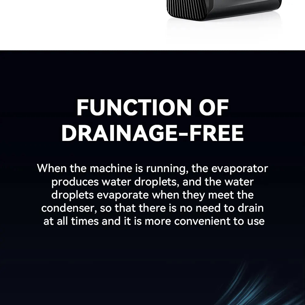 5200btu Mini Air Cooler Portable Air Conditioner Dehumidifier For Car Multi-Function Camping Tent Air Dehumidifier For Room