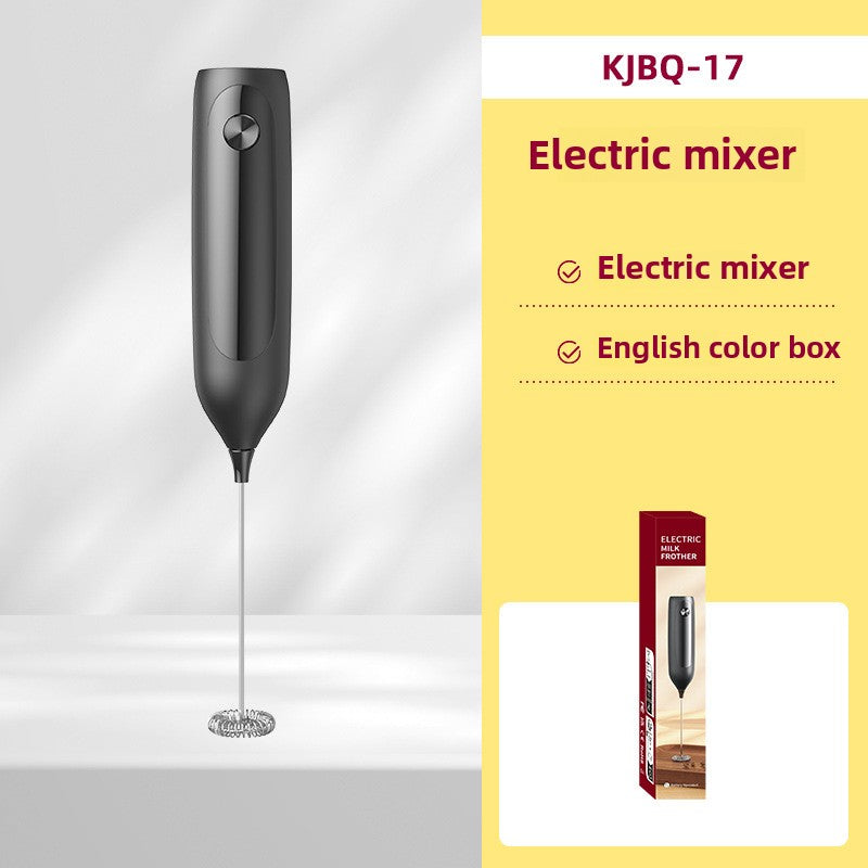Amazon Electric Milk Beater New Stainless Steel Coffee Cream Electric Milk Beater Egg Beater Portable Blender