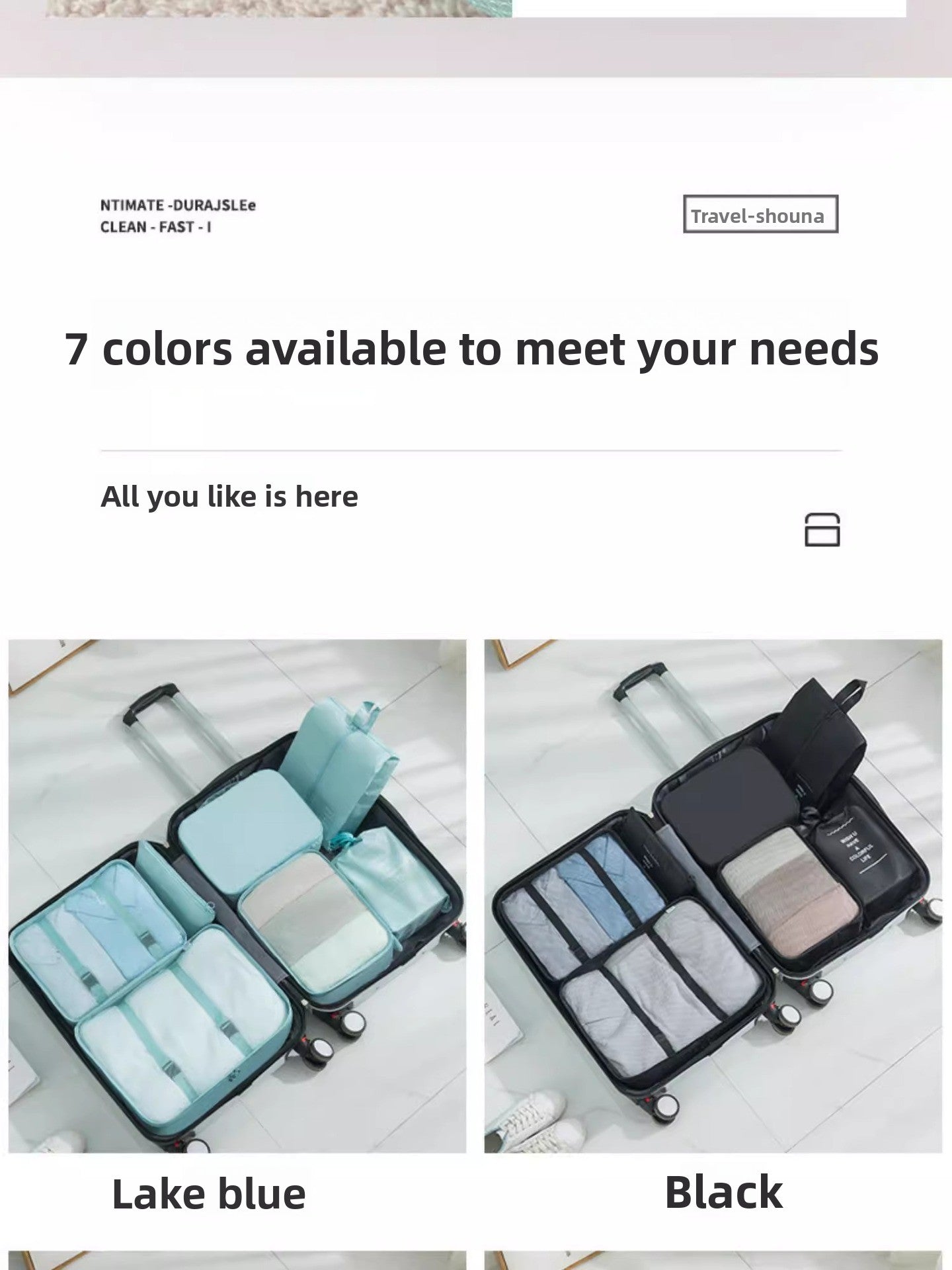 Travel Storage Bag Luggage Organizer Clothing Organizer Bag Shoes Underwear Storage Bag Travel Clothes Packing Maternity Bag