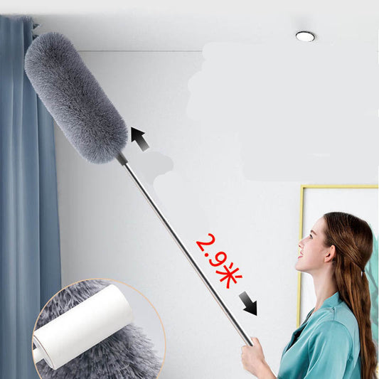 Feather Duster Dust Removal Household Cleaning Tools Retractable Artifact Cleaning Artifact Car Duster