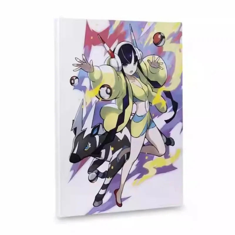 American Version of PokeMon Center Trainers Series Little Youmali, Salina, Chibana Posters, Home Canvas Hanging Paintings
