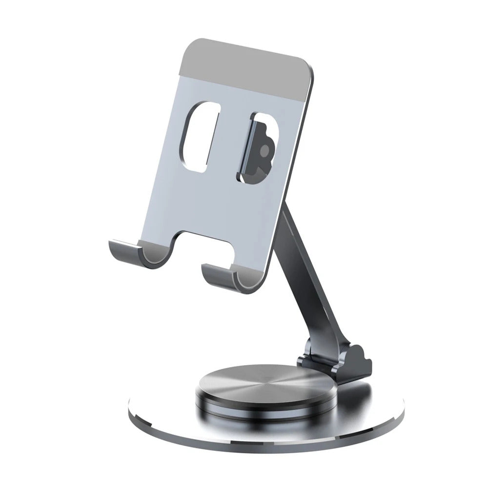 Metal 360° Rotating Desk Mobile Phone Holder Stand for iPhone Cellphone Smartphone Mobile Phones Ipad Telephone Reader