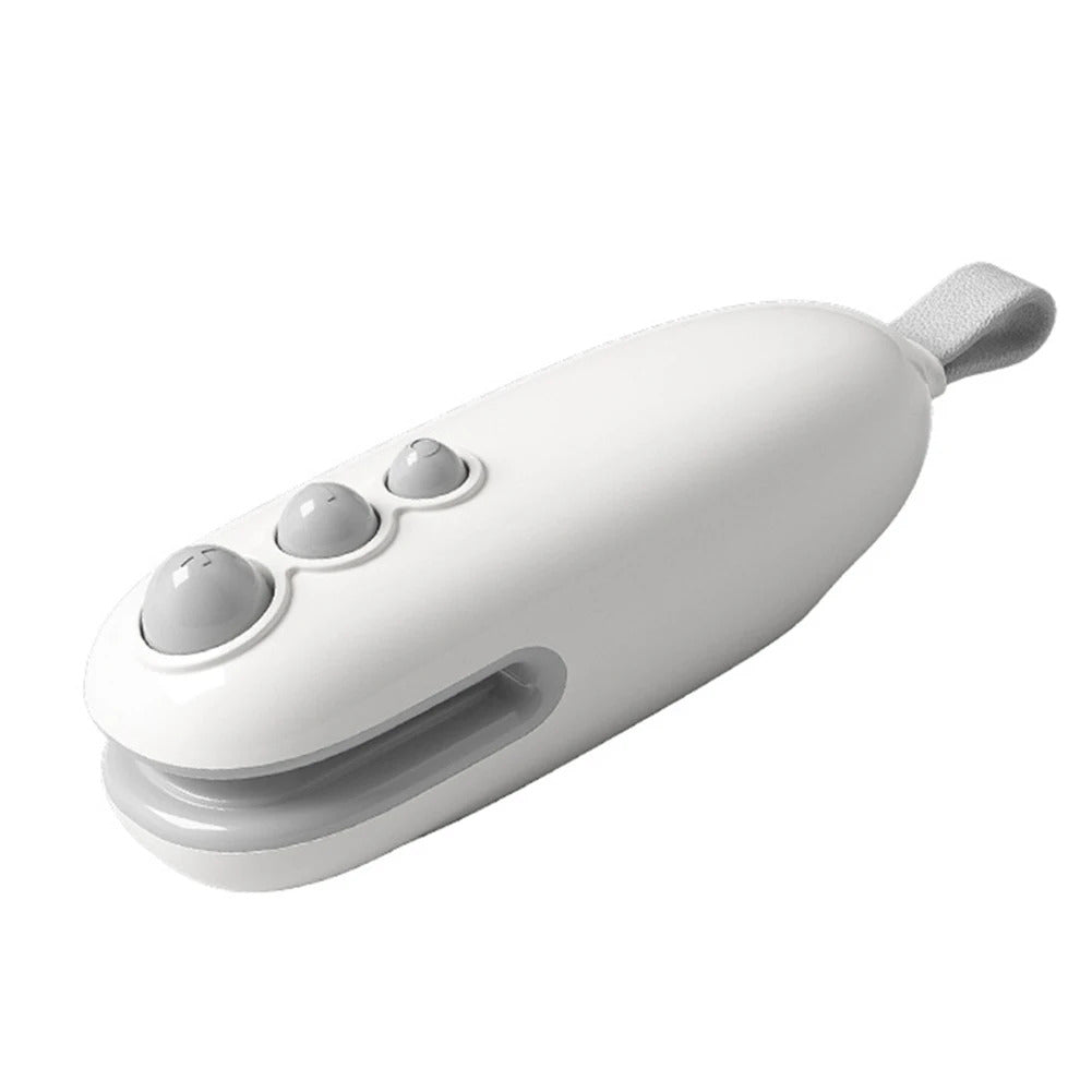 2pcs Mini Sealing Machine USB Rechargeable Heat Sealer Plastic Bag Heat Sealer for Home Travel 2 In 1Multi-function Kitchen Tool