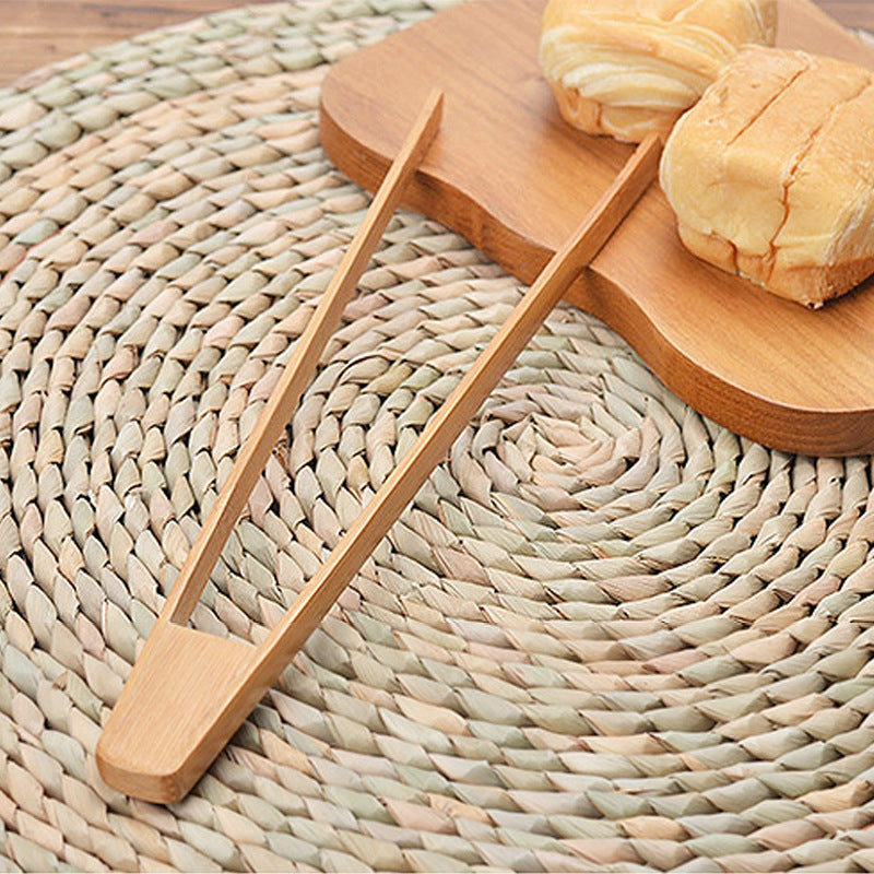 Bamboo Kitchen Barbecue Food Clip Bamboo Bread Anti-scalding Fried Steak Barbecue Fish Barbecue Cooking Cake Clip