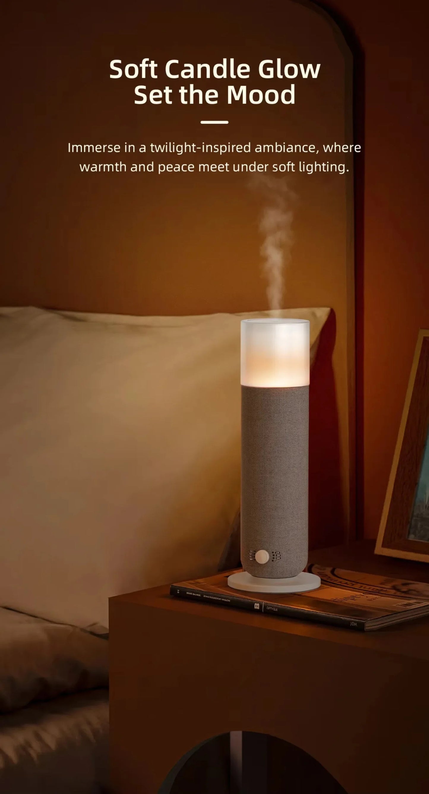120ML Tower Scent Diffuser Machine Bluetooth Control Fragrance Diffuser Electric Smell for Home Hotel Collection Diffuser