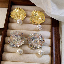 Earrings Pearl Style Elegant High-end Drop Earrings Sophisticated Heart-shaped Earrings Simple Internet Celebrity Ear Jewelry 925 Silver Needle