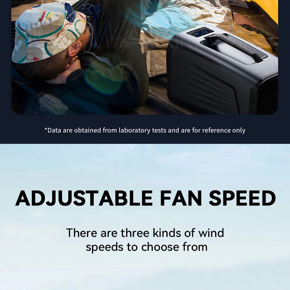 5200btu Mini Air Cooler Portable Air Conditioner Dehumidifier For Car Multi-Function Camping Tent Air Dehumidifier For Room