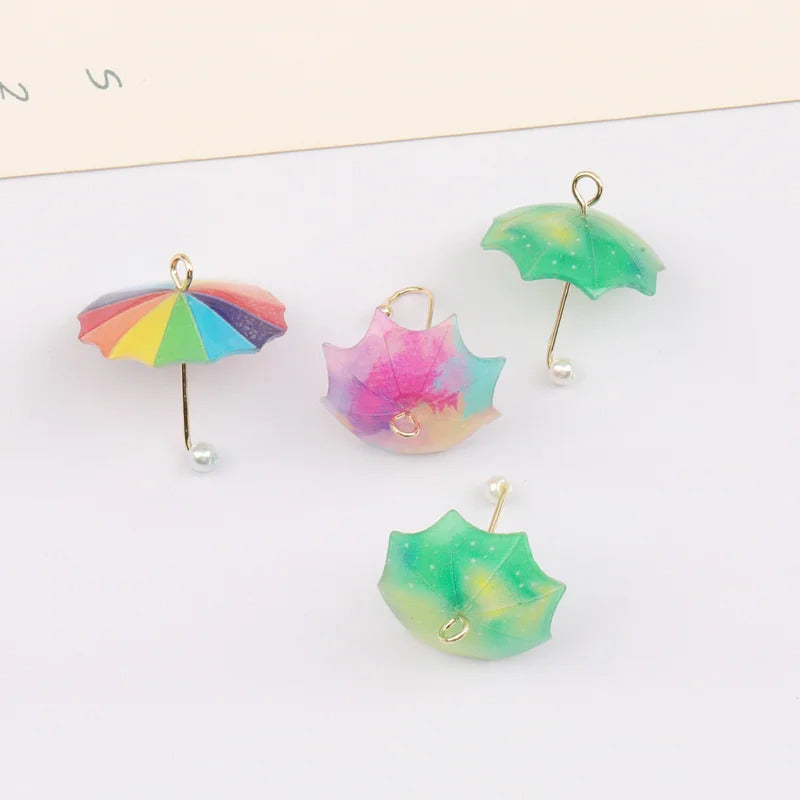 Cordial Design 100Pcs 21*23MM DIY Charms Earrings/Hand Made/Umbrella Shape/Cute Pendant/Jewelry Findings & Components #16270