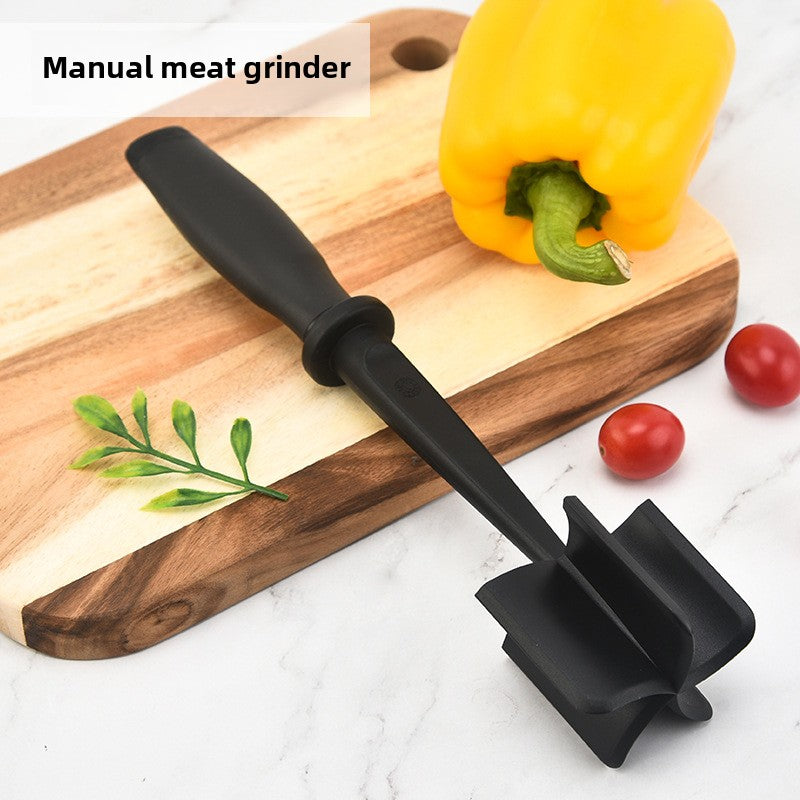 Nylon Meat Chopping Blender Vegetable Cracker Manual Meat Grinder Hand-Held Meat Grinding Vegeatbles Slicer Meat Grinder