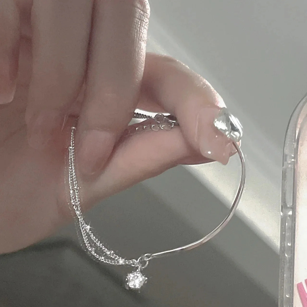 925 Sterling Silver Bracelet Woman Vintage Luxury Original Jewelry Accessories Fashion Designer Party Wedding Jewelry Gifts 2024