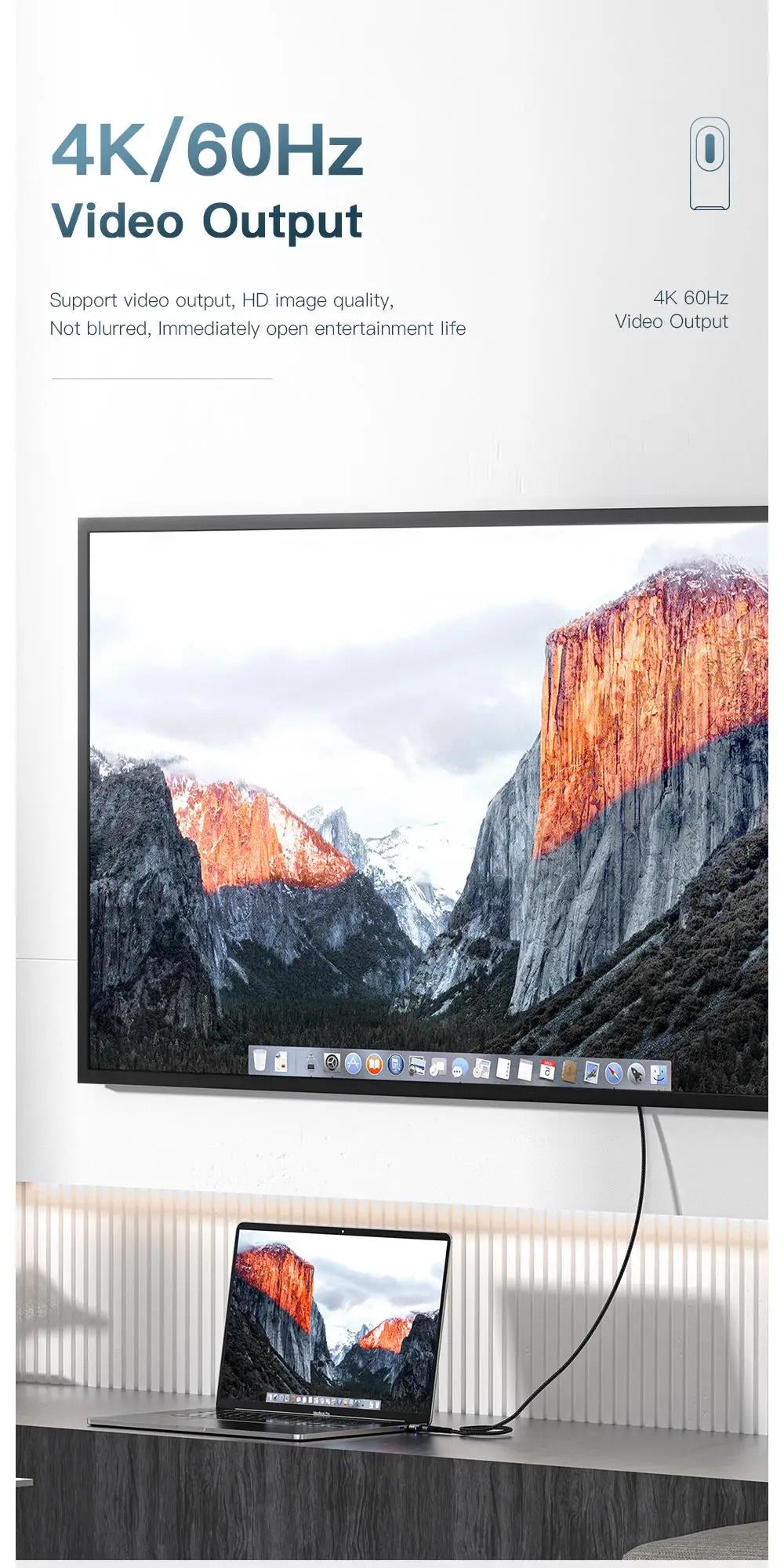 Essager PD 100W Magnetic USB C OTG Adapter Fast Charging Type C Magnet Connector 20Gbp Data Sync 4K@60Hz For Macbook Laptop