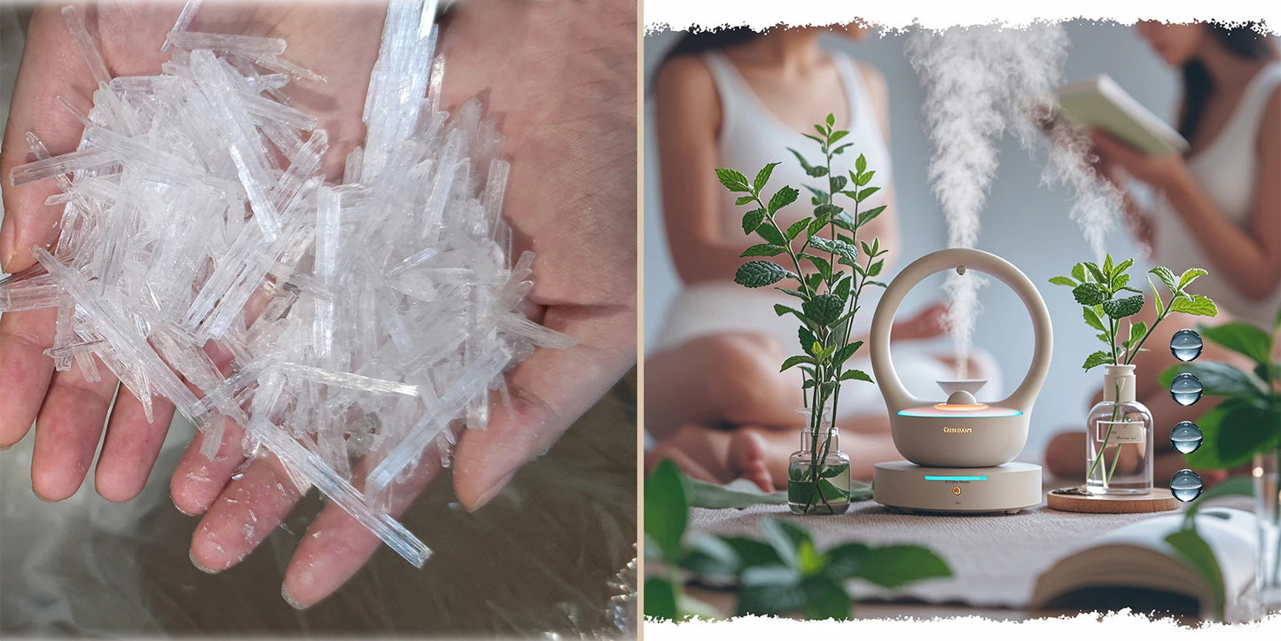 Neat Mint Crystals Are Essential Items for Bathroom Accessories. They Are Perfect for Showers, DIY Creams, And Soaps. It Offers