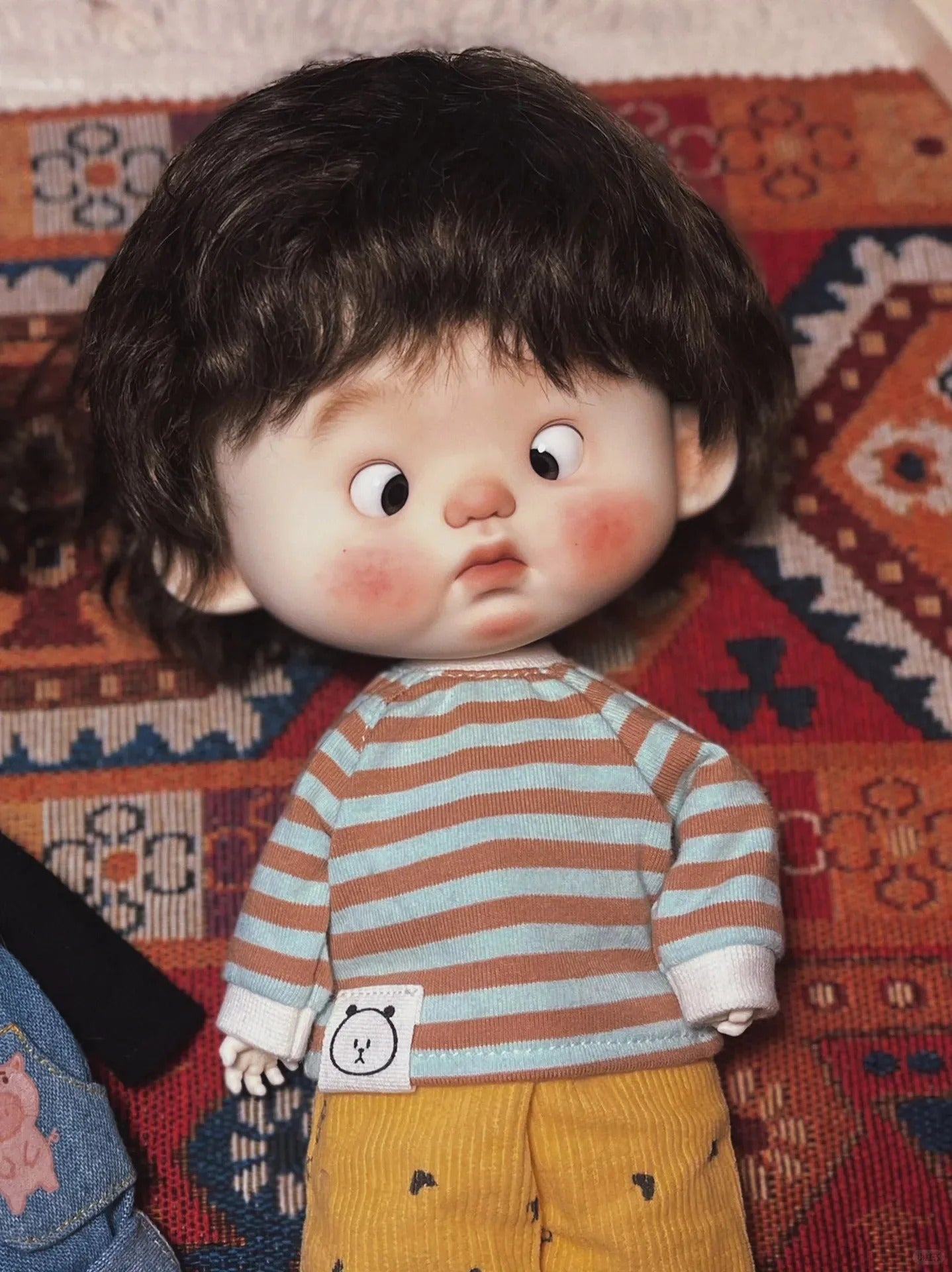 ShugaFairy New Design 1/6 PangPi Big Head with Baby Body Resin Material Cute Ball Jointed Dolls