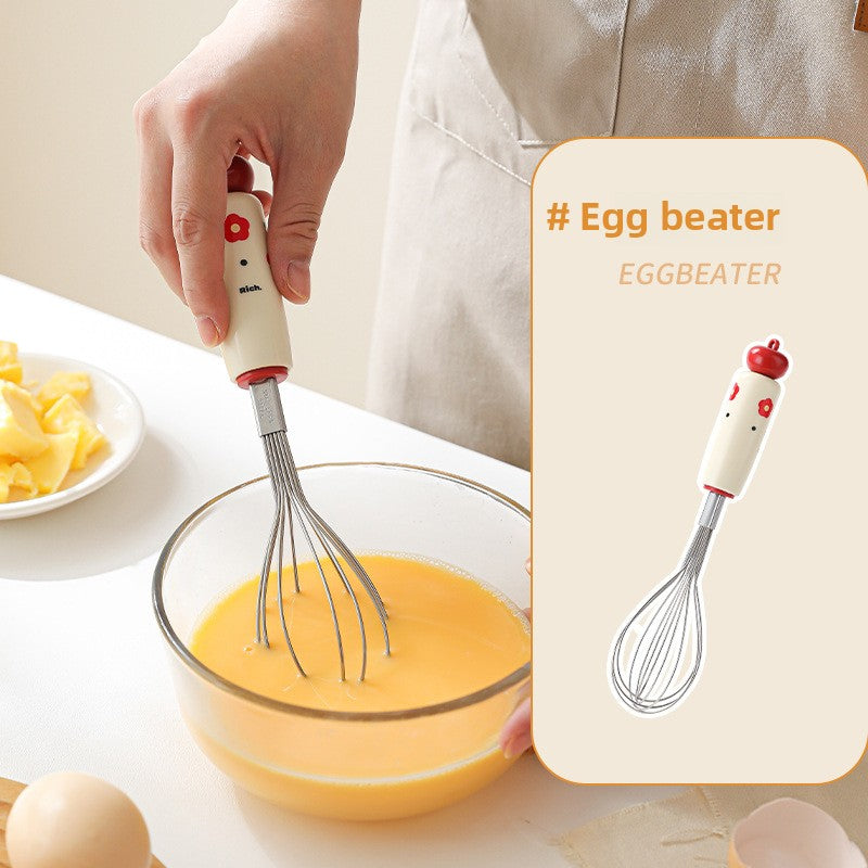 Potato puree press stainless steel baby food baking suit flour sieve egg strainer