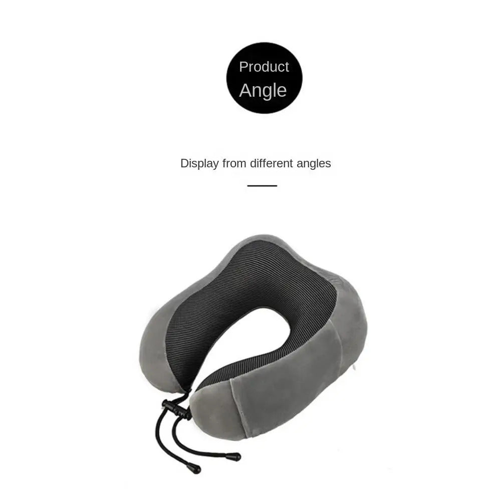 Memory Foam Cushion Without Carry Bag Travel essentials U Shaped Pillows Travel Pillow Neck Protect Neck Support