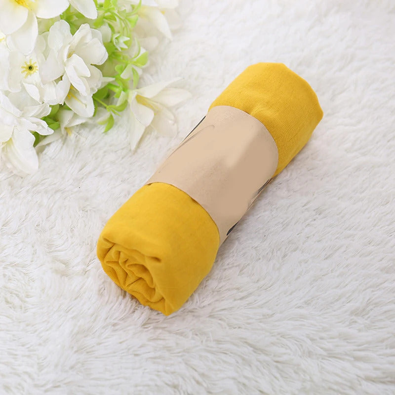 Cotton Linen Scarf Candy Color Anti-sand Neckerchief Women Thin Tippet Long Scarf Soft Scarves Shawls 180x45cm Shawl Headwrap