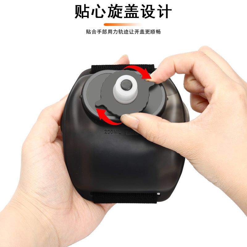Outdoor Sports Wrist Water Bottle Cycling Marathon Hand Mask Mountaineering Camping Climbing Portable Wrist Water Bottle