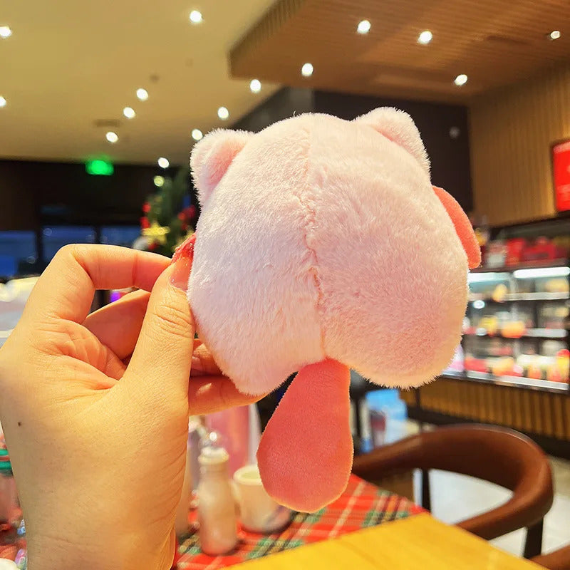 15cm/5.9in Kuromi Plush Keychains Melody Cinnamoroll Doll Cute Funny Hangings Ornament Toys Valentine Day Gift Girl Decoration