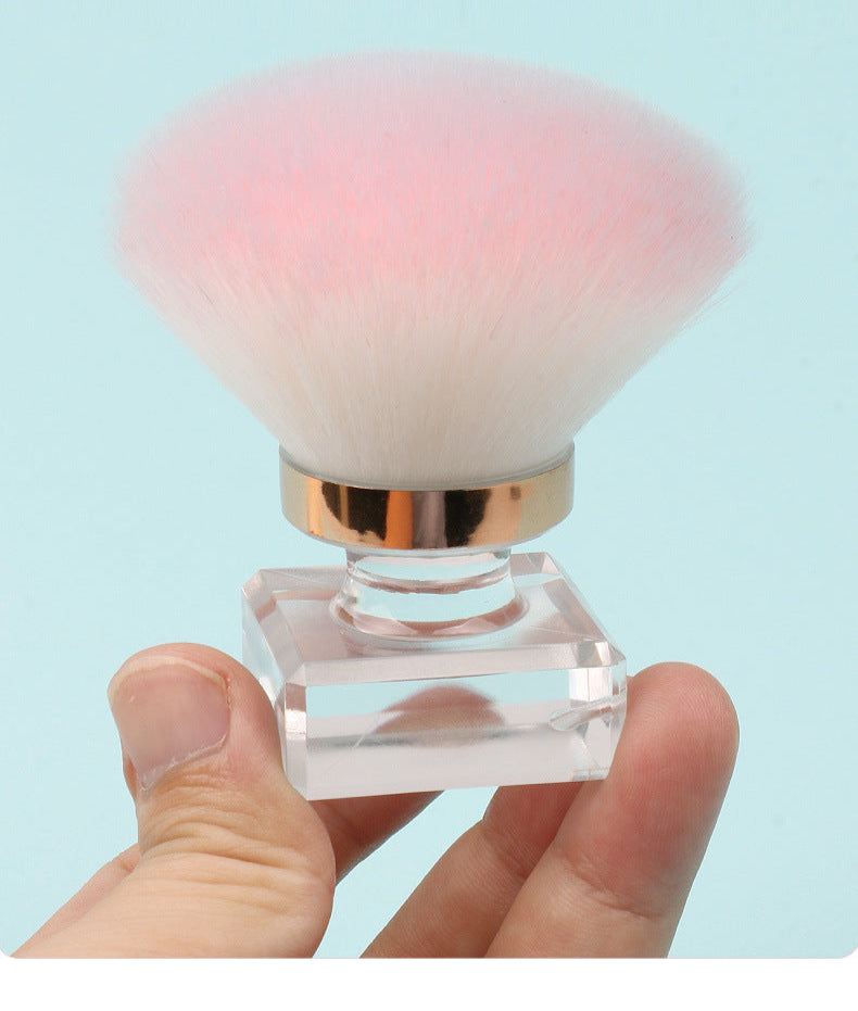 Yasna New Single Loose Powder Brush Foundation Brush Large Dust Brush Soft Bristle Brush Beauty Tool Makeup Brush