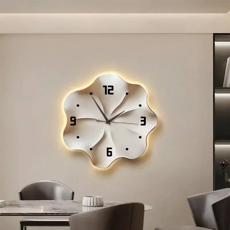 European Premium Wall Clocks Quiet Office Elegant Aesthetic Christmas Wall Clock Living Room Luxury Horloge Murale Bedroom Stuff