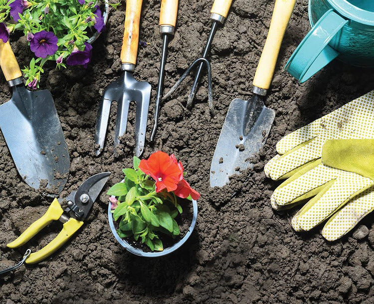 Amazon Gardening Tool Set Garden Tool Kit Scissors Gift 9-Piece Outdoor Garden Tool Set