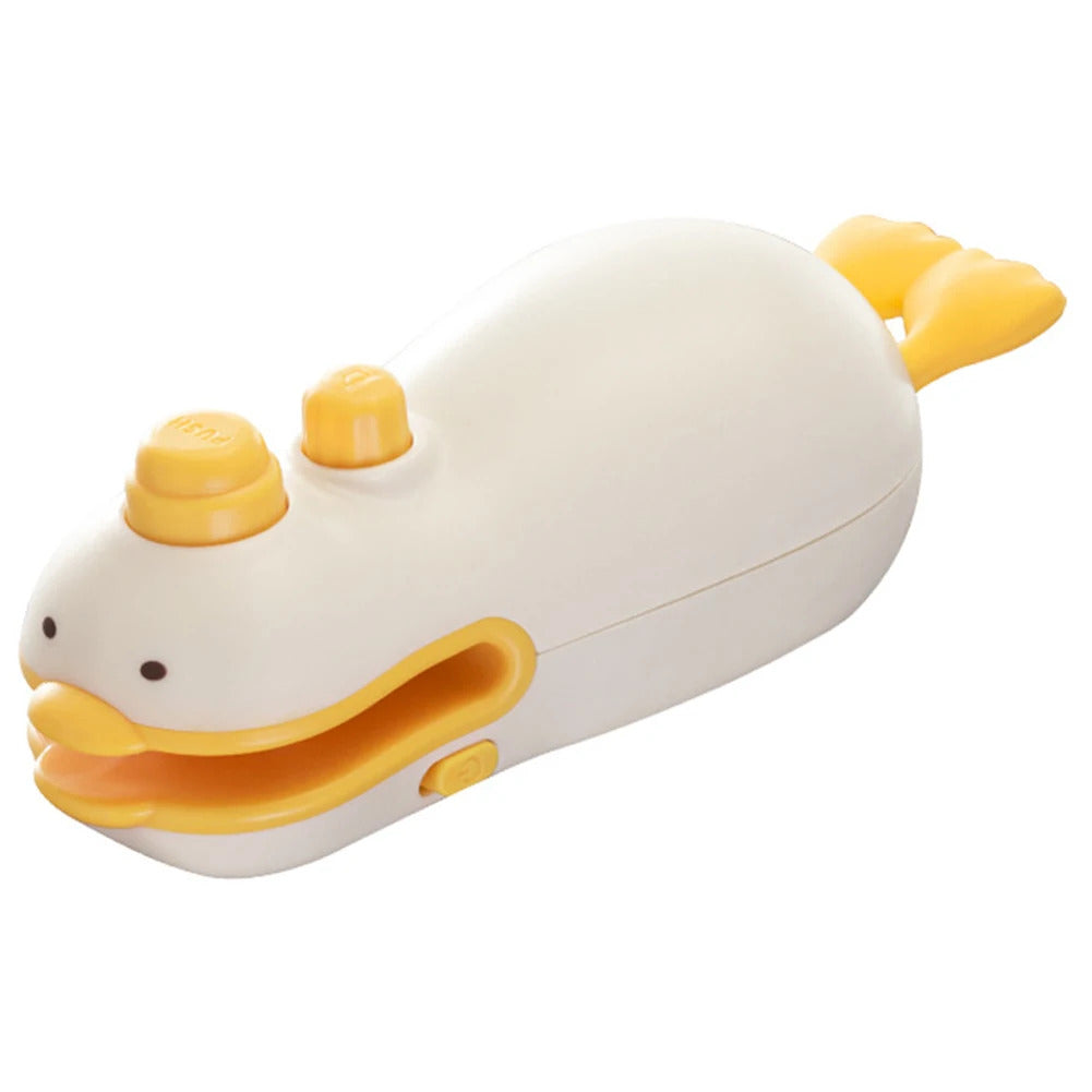 2pcs Mini Sealing Machine USB Rechargeable Heat Sealer Plastic Bag Heat Sealer for Home Travel 2 In 1Multi-function Kitchen Tool