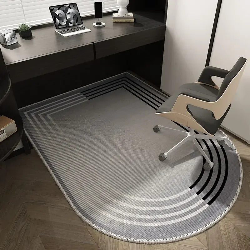 Luxury Computer Chair Mat Study Tables Floor Carpet Non-slip Modern Rugs for Bedroom Home Decoration Hall Doorway Mats alfombras