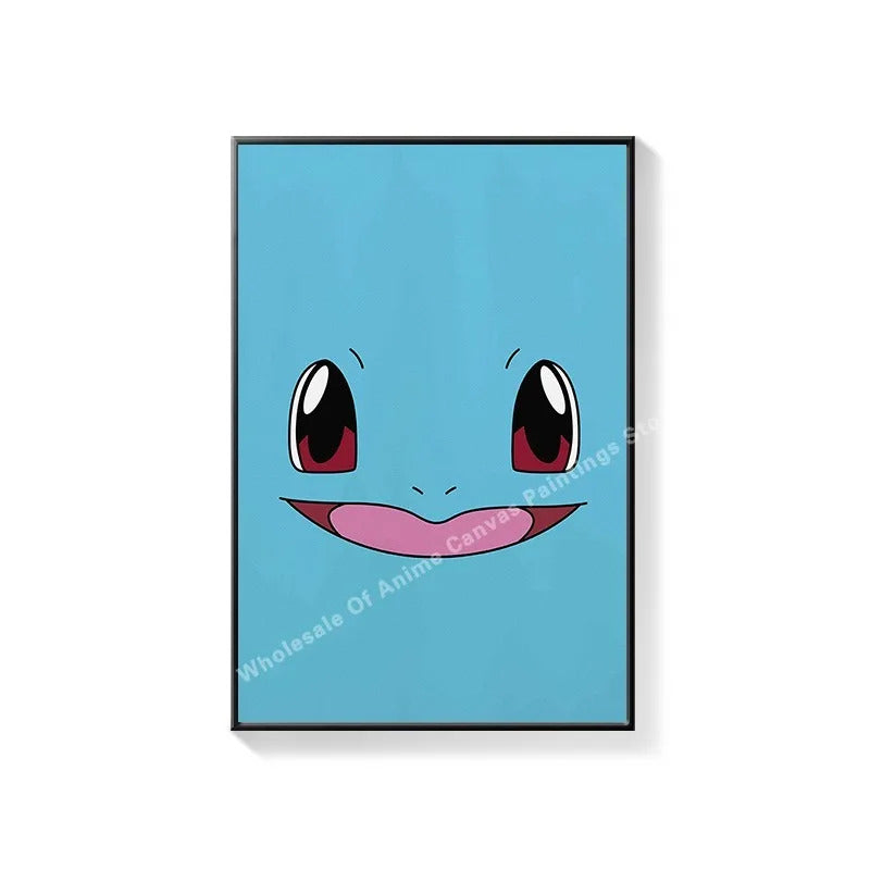 PokeMon Decorations PokeMon PokeMon Pikachu Hanging Paintings Children's Room Cartoon Anime Mural