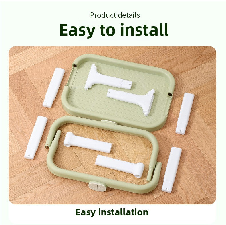 Hangable Trash Rack Outdoor Large Trash Bag Holder Portable Household Trash Storage Rack Plastic Stand