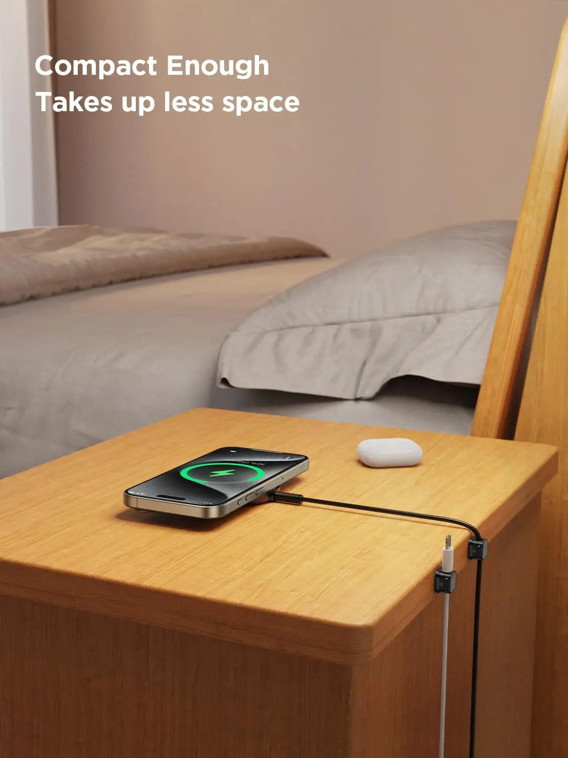 6PCS Magnetic Cable Clips Cable Smooth Adjustable Cord Holder Under Desk Cable Management Wire Keeper Cable Organizer Holder