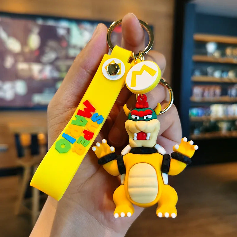 Mario Series Key chain Cute Super Mario Doll bag Pendant Car key chain, holiday gift, small decoration key chain