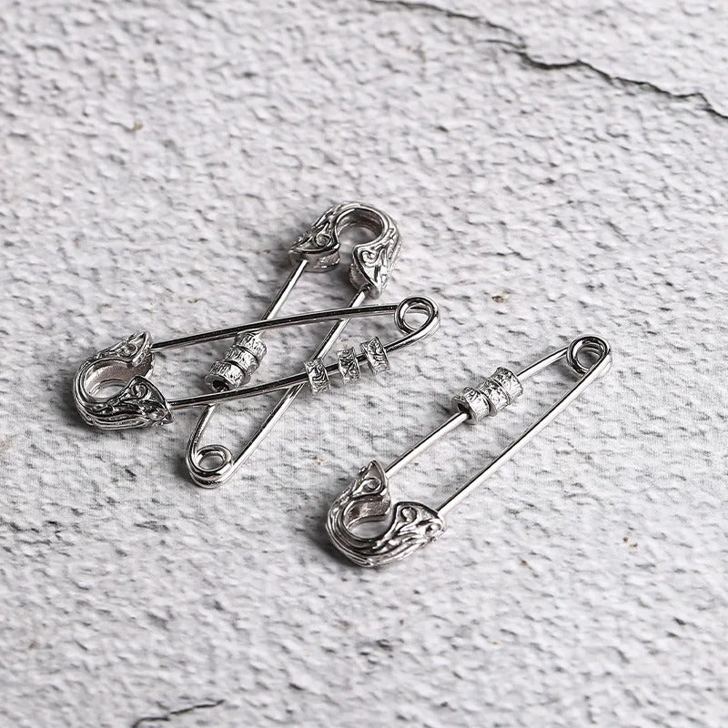 BOCAI S925 Silver Brooch for Women Innovative Fashion Accessories DIY  Pendant Jewelry Exquisite Birthday Gifts