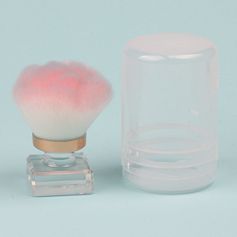 Yasna New Single Loose Powder Brush Foundation Brush Large Dust Brush Soft Bristle Brush Beauty Tool Makeup Brush