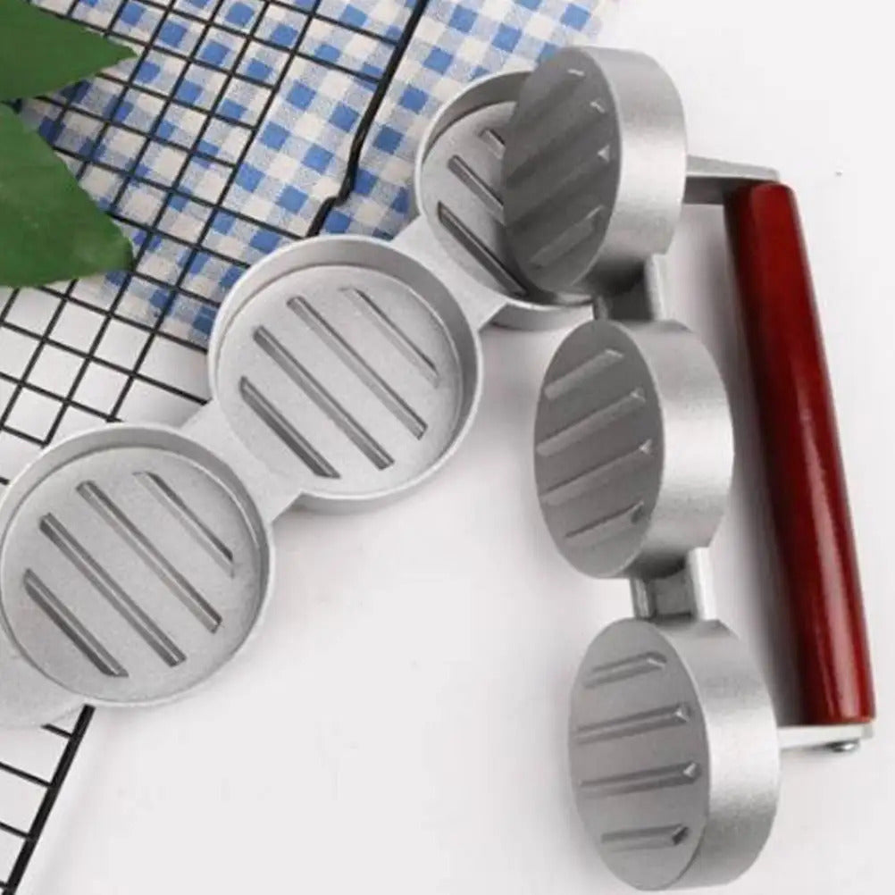 Hamburger Press Mold Meat Maker Smash Patty Shaper Mini Molds Non Stick Coating Durable Aluminum Alloy Kitchen Bar Tool