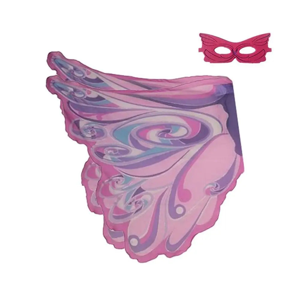 Kids Butterfly Costume Halloween Performance Mask Cloak Children's Butterfly Elf Angel Wings Christmas Stage Cosplay Costumes