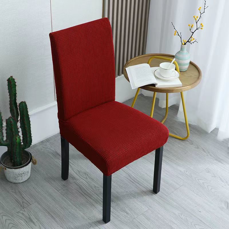 Chair Cover Cover All-Inclusive Universal Universal Chair Cover Household Dining Table Chair Cover Backrest Cushion One-Piece Chair Cover