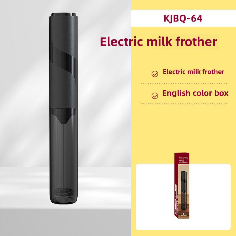 Amazon Electric Milk Beater New Stainless Steel Coffee Cream Electric Milk Beater Egg Beater Portable Blender