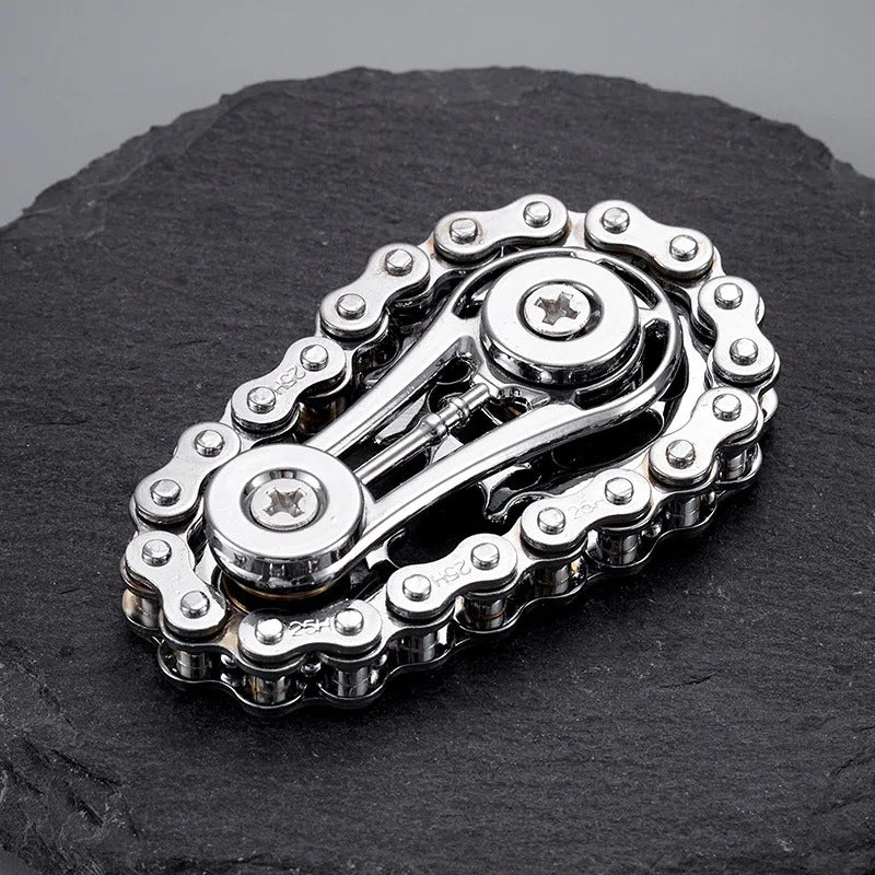 Mechanical Fidget Spinner Punk Style Design Metal Hand Spinner Chain ADHD Stress Relief EDC Fidget Toys Portable Pocket Toys Kid