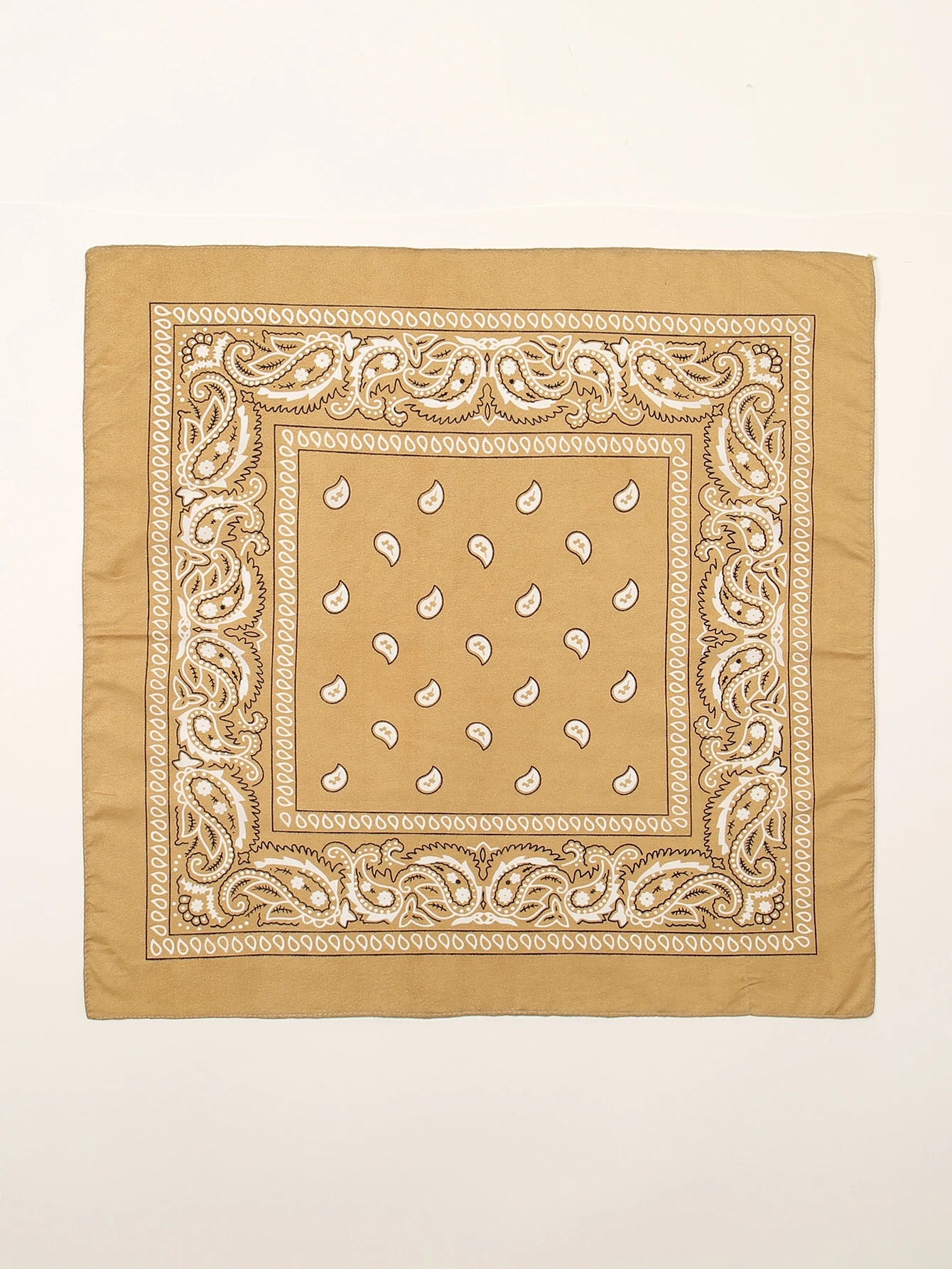 54cm*54cm Fashion Cotton Hip Hop Head Scarf Paisley Square Scarves Headwear Bandanna Hair Band Neck Wrist Wrap Band Accessories